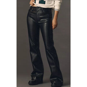 NWT Citizens of Humanity High-Rise Black Leather Pants - 29 waist